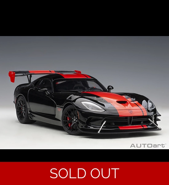 Autoart 2017 Dodge Viper ACR 1:28 Edition Diecast